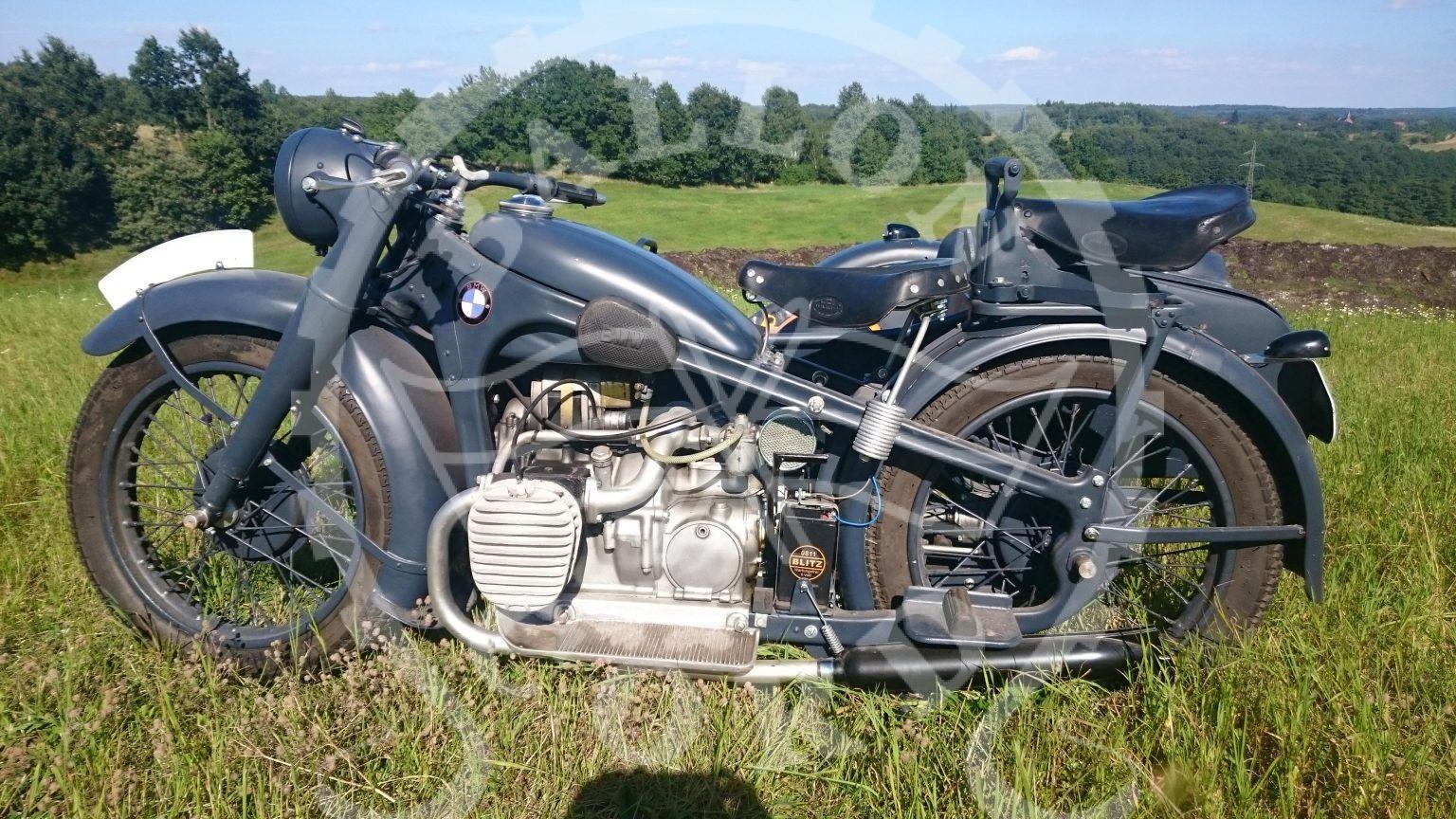 BMW R12 18PS 1939bj.+ ROYAL Beiwagen